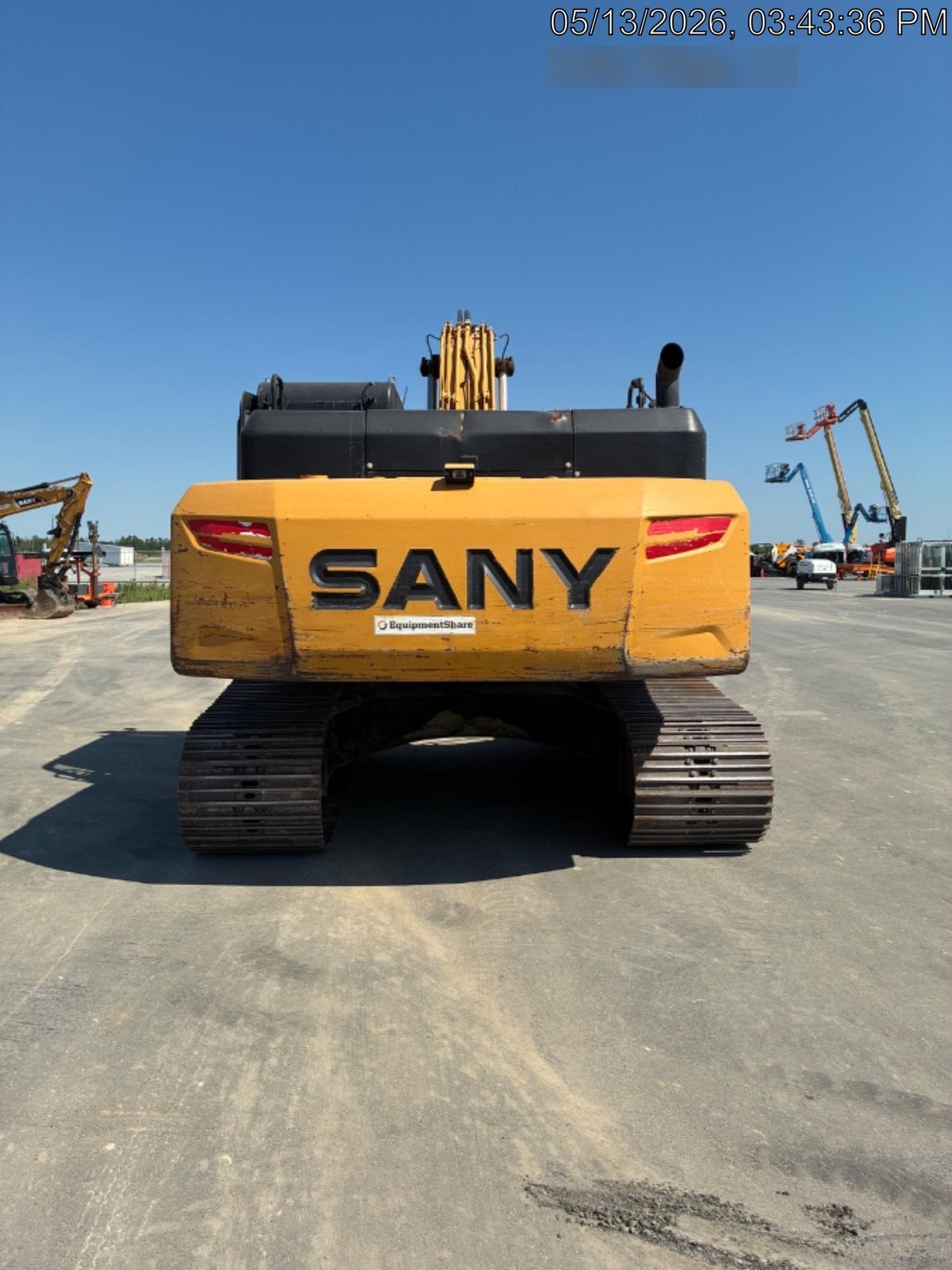 Sany SY265C SY265 Tier 4 - Cab, Hydraulic QC,  Buckets: 36", 48" Main Pin Hydraulic Thumb