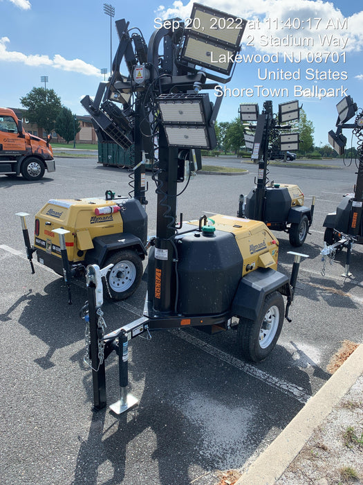 Allmand NLV3GR 3kW Light Plant - LED