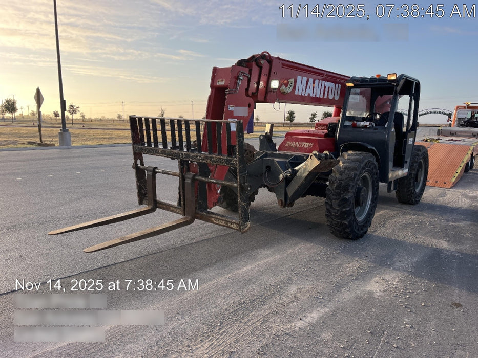 2018 Manitou MTA10055 MTA10055 - 74 HP T4, Canopy, Worklights/Strobe, Beacon, 66" Carriage, 60" Forks, Solid Tires, Lift Hook, Aux Hydraulics