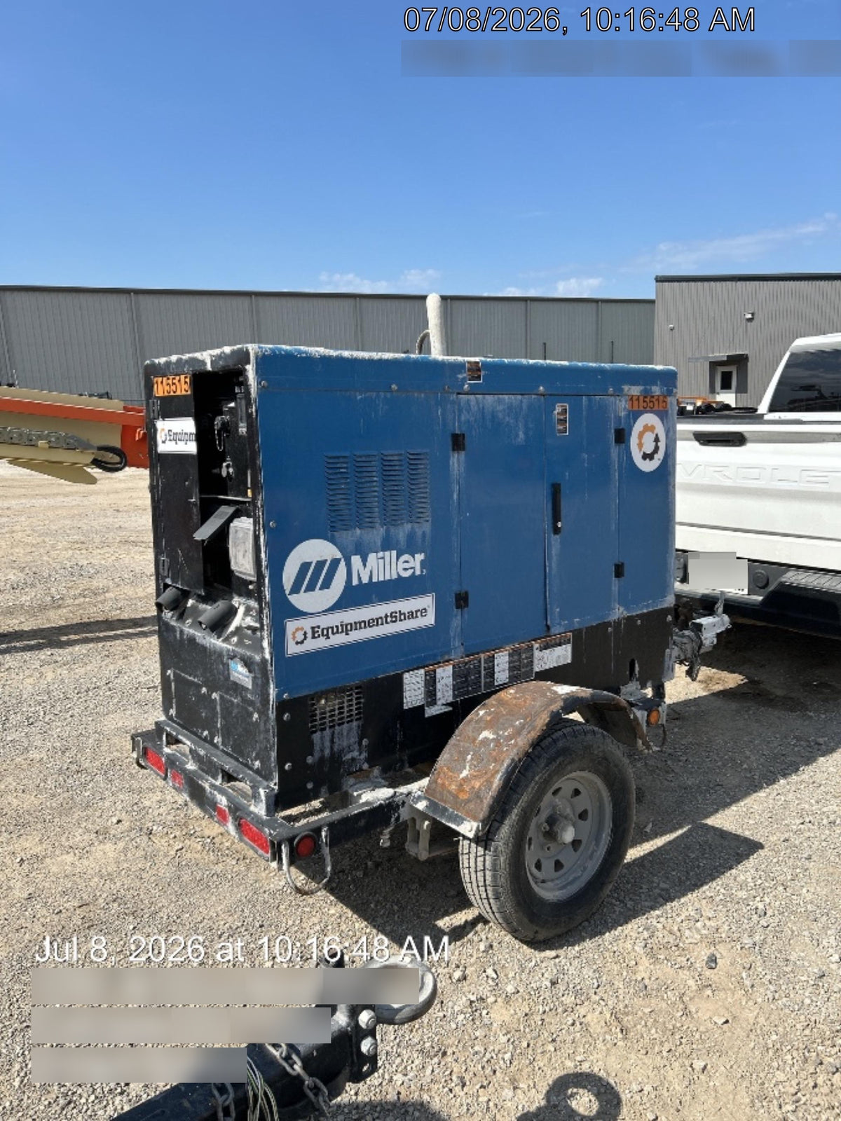 2020 MILLER ELECTRIC BIG BLUE 500