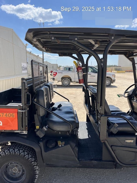 2021 Kubota RTV-X1140W-H Plastic Canopy, Windshield Acrylic Clear, LED Strobe Light, Wire Harness Kit, Back up Alarm
