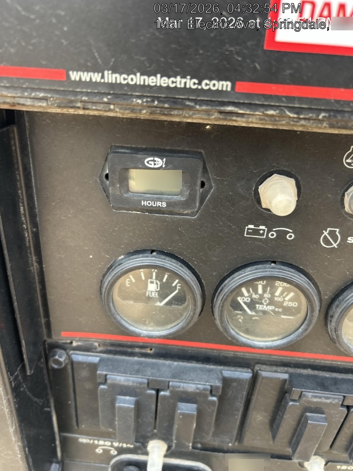 2021 Lincoln Electric Vantage 322 Vantage 322 Ready Pak 3 w/ Decals, ORANGE (includes trailer, cable rack, fender light kit) NO Telematics