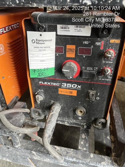 2022 LINCOLN ELECTRIC FLEXTEC 350X