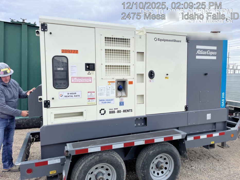 2023 ATLAS COPCO QAS 235