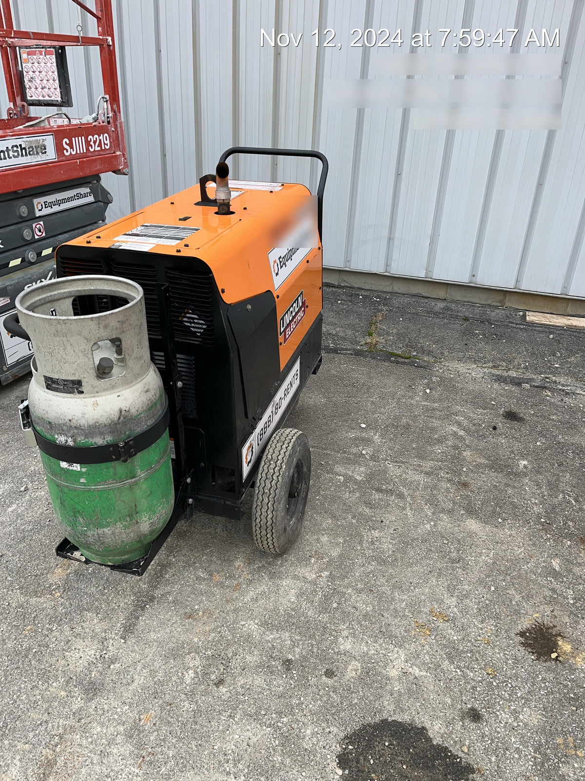 2024 Lincoln Electric Ranger 305 LPG Ranger 305 LPG, Undercarriage, Tank Holder & Strap, 10kw AC Gen, 25hp Kohler LPG Eng