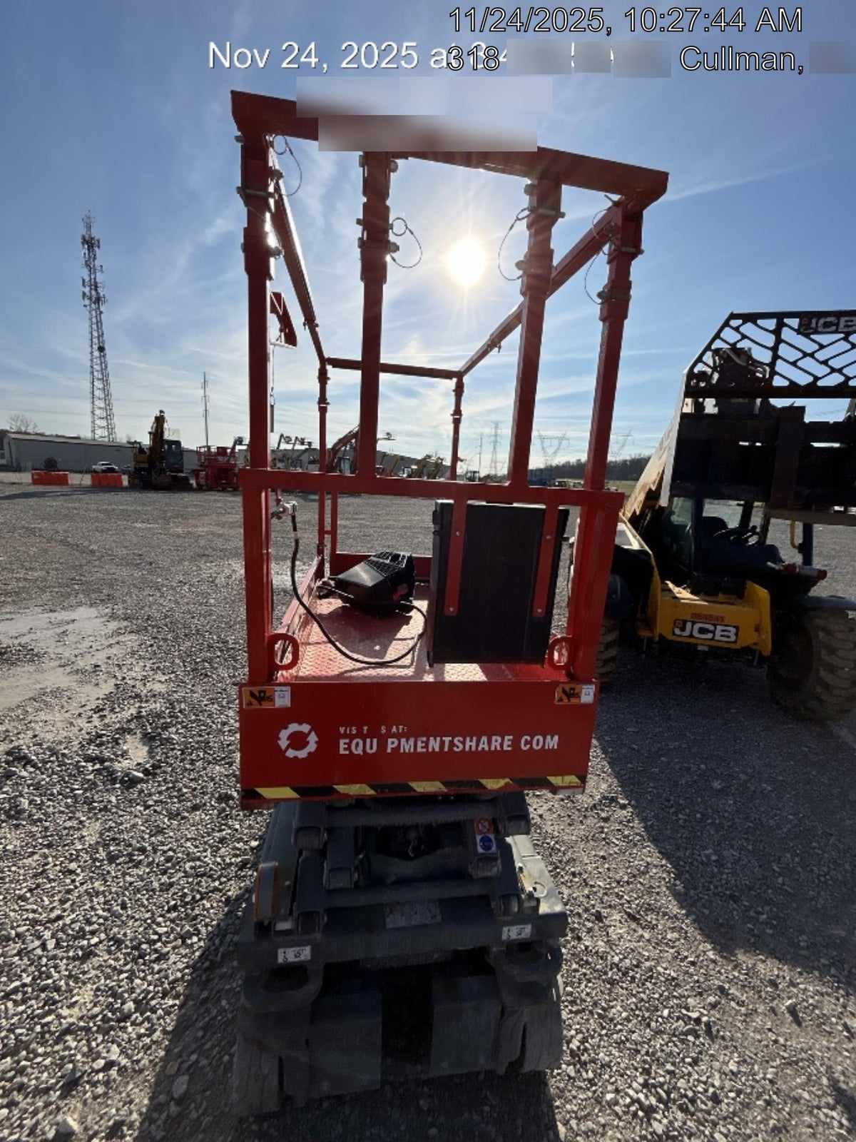 2024 Skyjack SJ3219 Electric Drive, Sld NM Tires, DBcns, RFRails, Power to Platform, T3 + Access Control