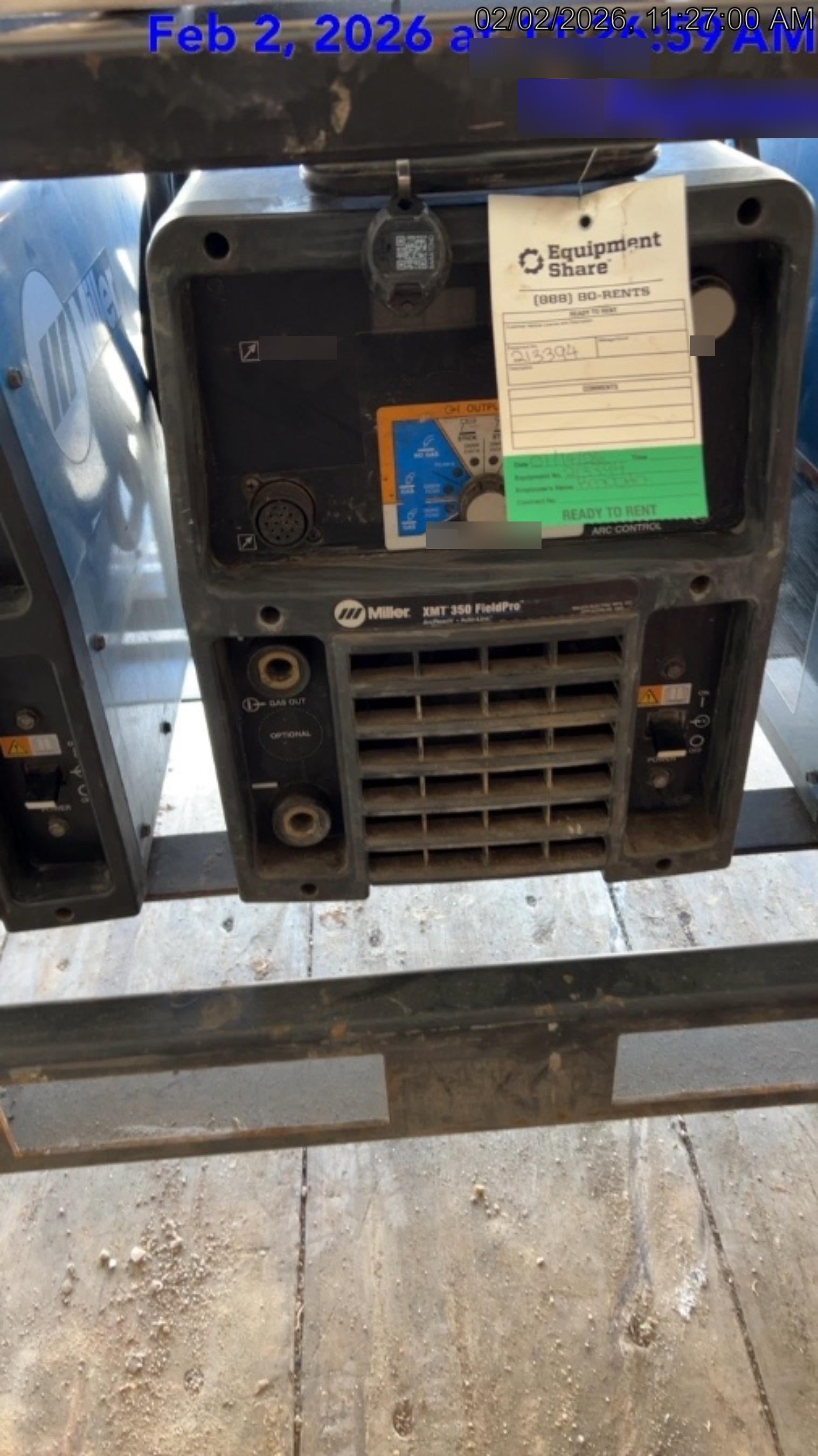 2021 MILLER ELECTRIC XMT 350