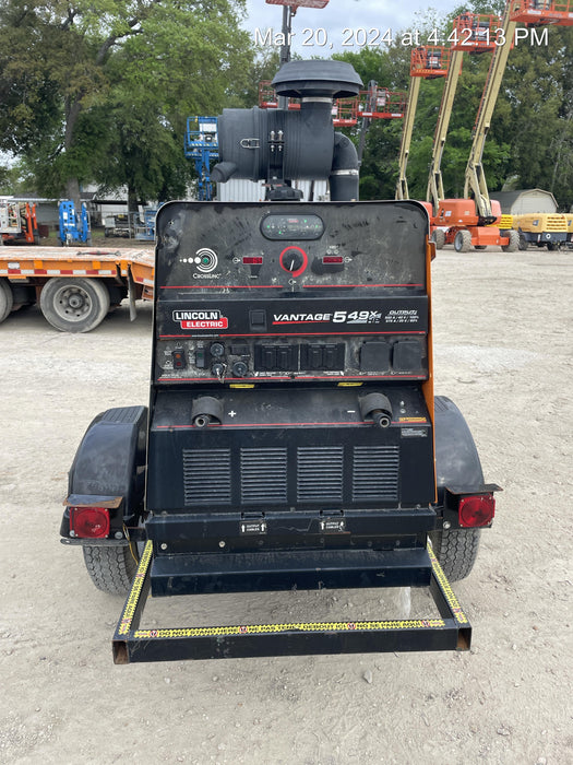 2022 Lincoln Electric Vantage 549X Crosslink Technology, Trailer Mounted, ES Decals, T3