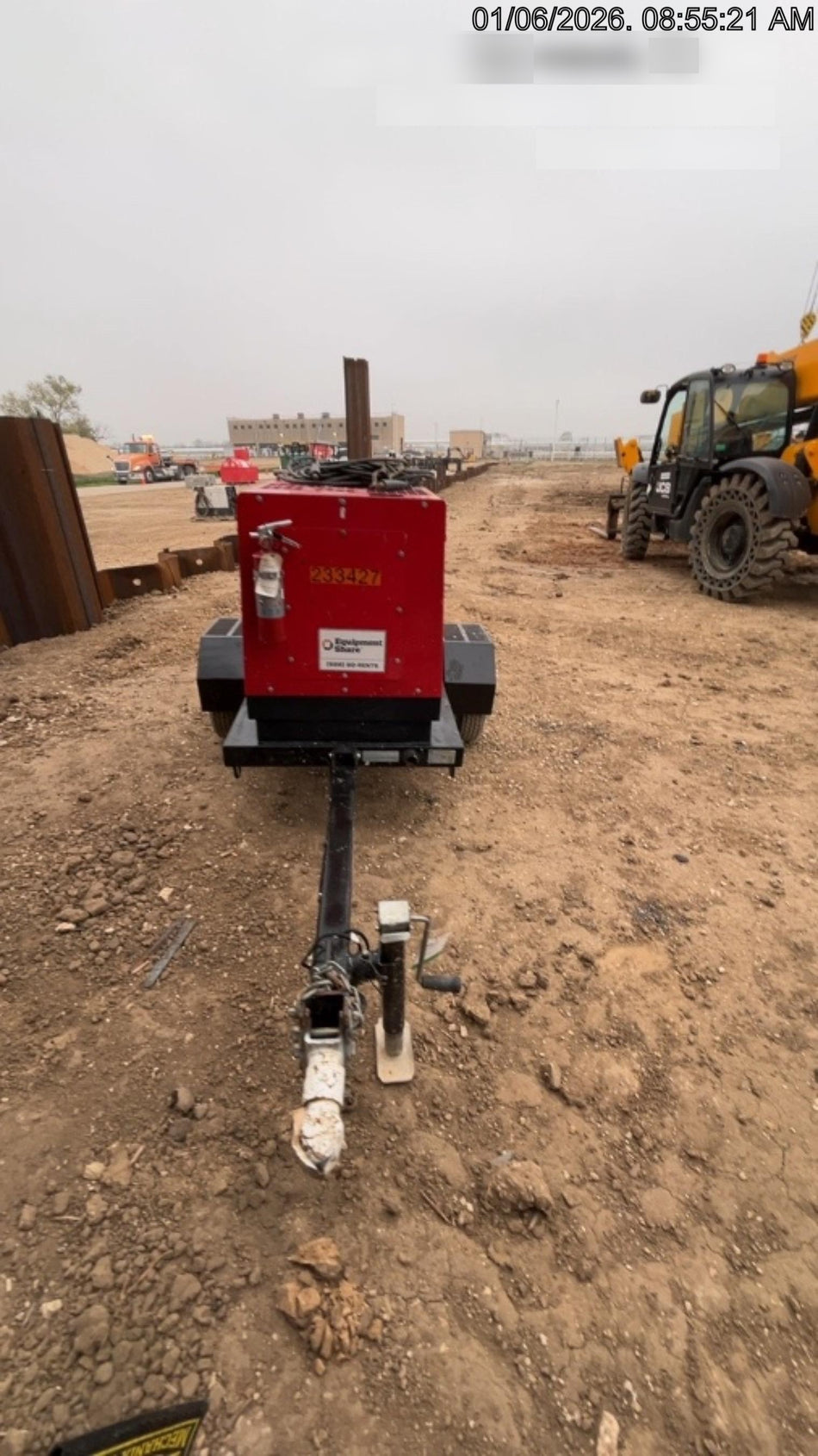 2022 Shindaiwa DGW400MDL Kubota D902 Engine, 23 HP, Dual Op Welder, Wire, Arc, Droop Stick, Tig, and CC Stick Functionality, Simulphase, 3 Phase and 1 Phase Gen Output, Single Axle NB Trlr, Slr Trckl Chrg 12V 12W, Fire Ext