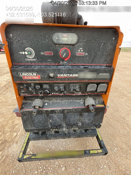 2022 Lincoln Electric Vantage 549X Crosslink Technology, Trailer Mounted, ES Decals, T3