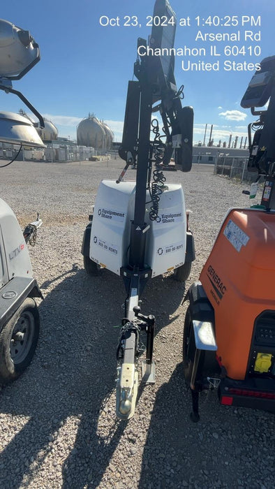 2024 Generac MLT2 Diesel, Flex Switch 120V Input, Powerzone Controller, 
(4) 320W LED Lights, 4kW Generator, 39.9 Gal Fuel Tank, 2" Ball, T3