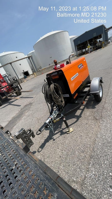 2022 Lincoln Electric LE400 Kubota V1505, Trlr, Cable Rack, Light Kit, ES Decals, T3