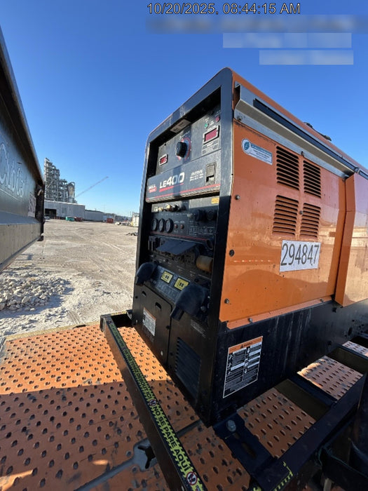 2023 Lincoln Electric LE400 Kubota V1505, Trlr, Cable Rack, Light Kit, ES Decals, T3