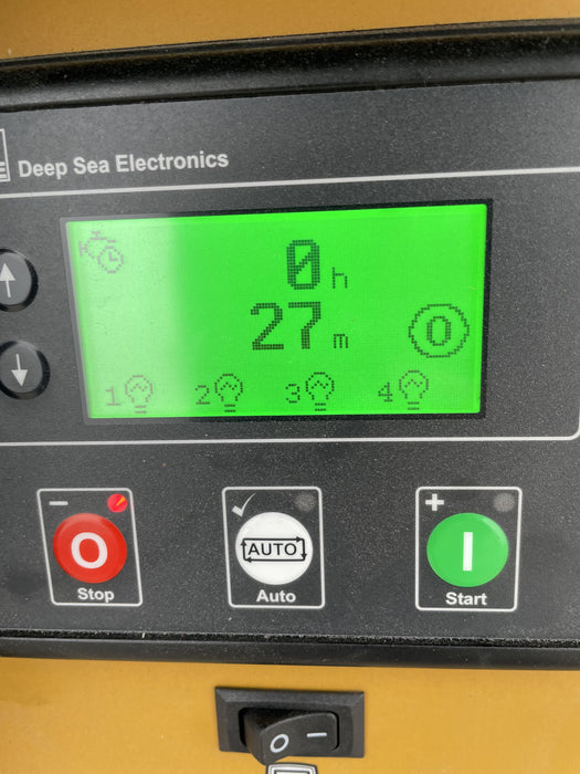 2022 Allmand NLV3GR (4) LED Light Fixture 350W, 23' Vertical Mast, 3kW Prime, Towable, ES Decals, T3