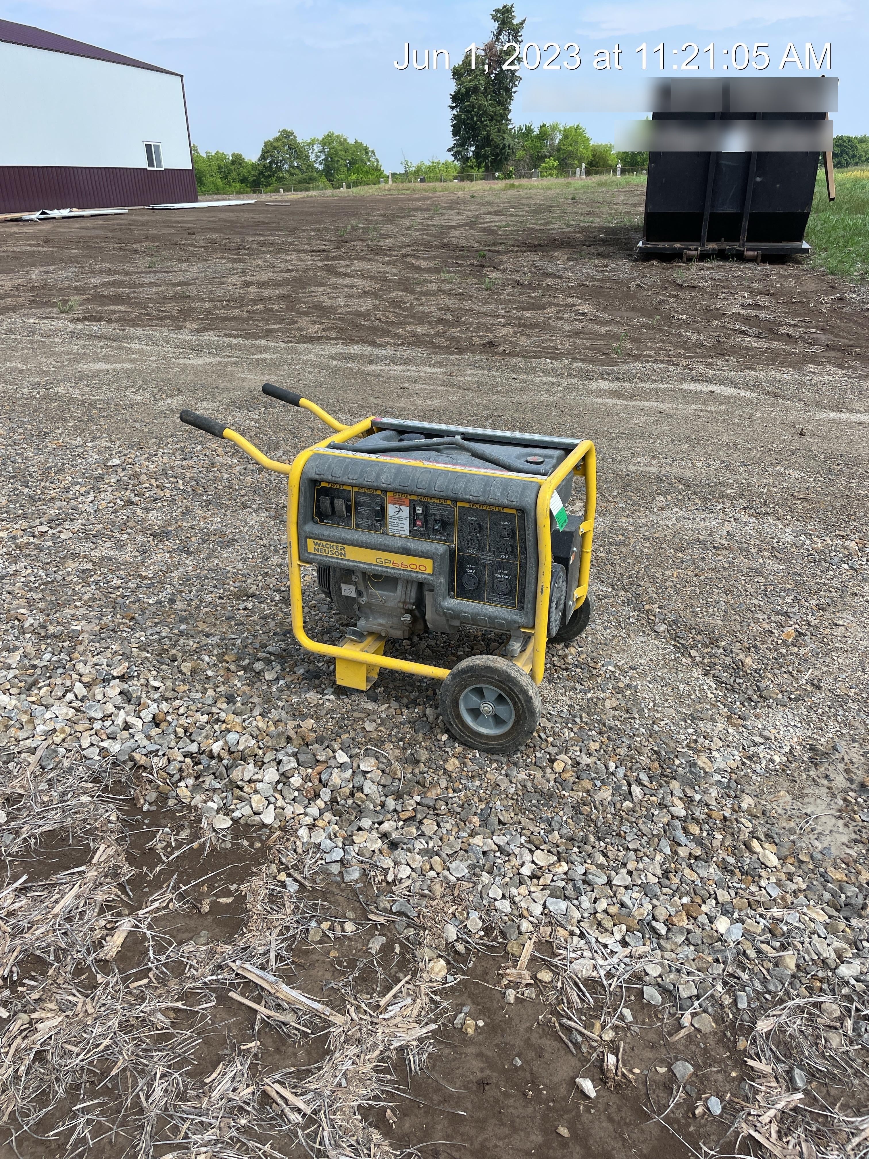 2018 WACKER NEUSON GP6600A