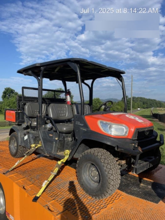 2021 Kubota RTV-X1140W-H Plastic Canopy, Windshield Acrylic Clear, LED Strobe Light, Wire Harness Kit, Back up Alarm