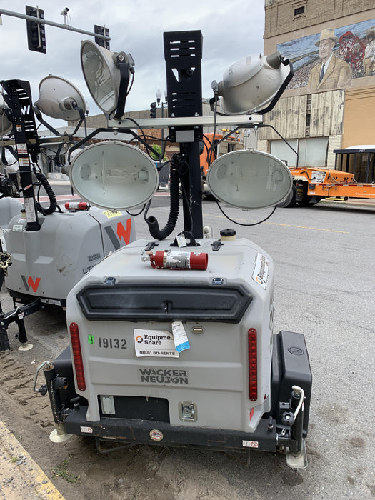 2018 Wacker Neuson LTV6L-MH Wacker Neuson LTV6L Mobile Light Tower w/Fuel Level Sensor Installed