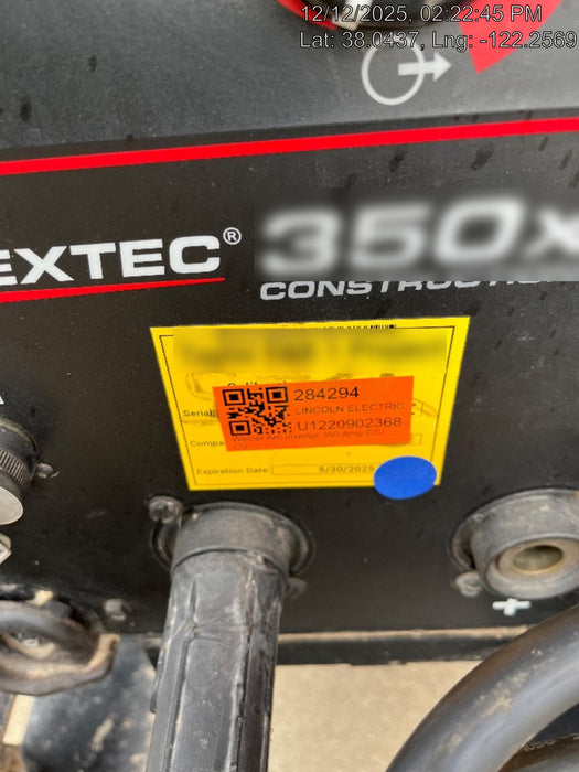 2022 LINCOLN ELECTRIC FLEXTEC 350X