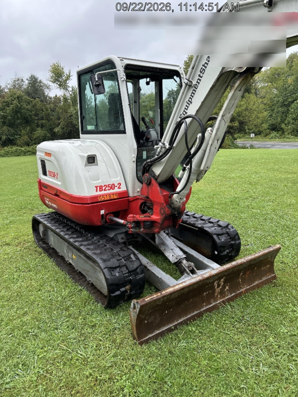 2025 TAKEUCHI TB250-2CR