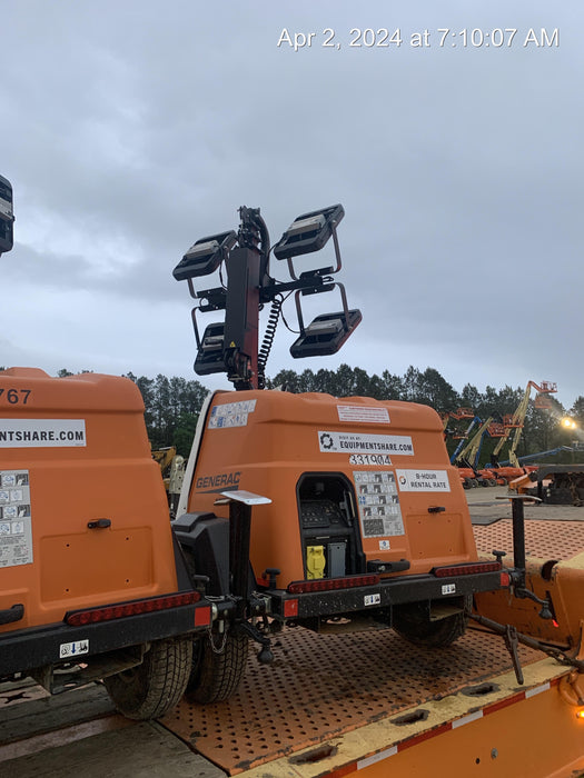 2023 Generac MLT2 Diesel, Flex Switch 120V Input, Powerzone Controller, 
(4) 320W LED Lights, 4kW Generator, 39.9 Gal Fuel Tank, 2" Ball, T3