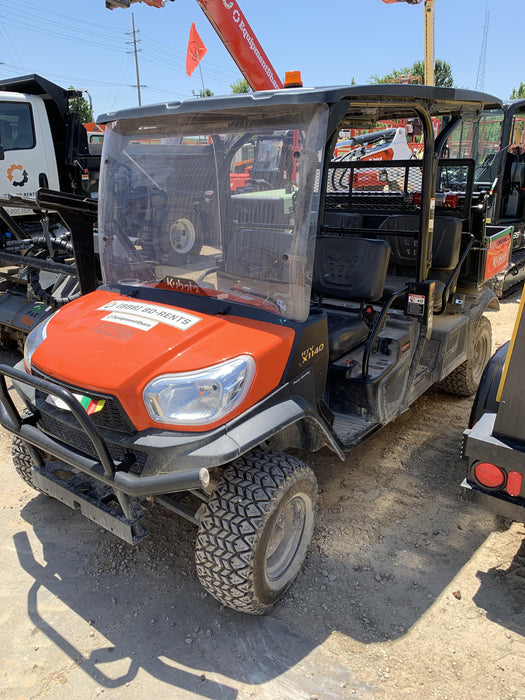 2022 Kubota RTV-X1140W-H Plastic Canopy, Windshield Acrylic Clear, LED Strobe Light, Wire Harness Kit, Back up Alarm