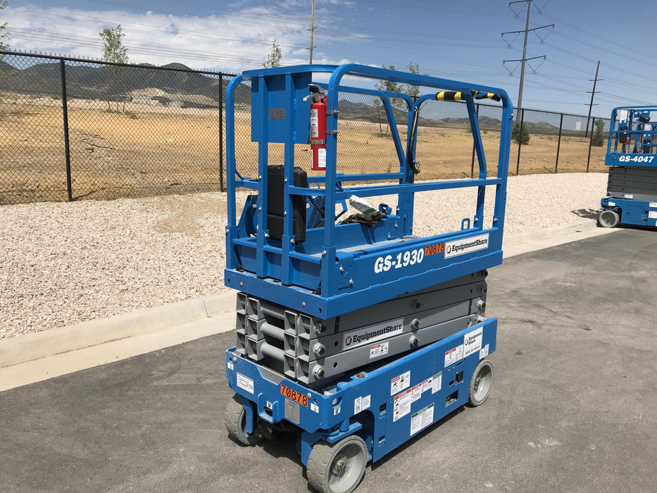 2020 Genie GS-1930 Fixed rails with chain entry gate - Pre A92.20