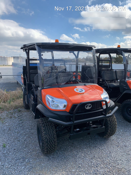 Kubota RTV-X1140W-H Plastic Canopy, Windshield Acrylic Clear, LED Strobe Light, Wire Harness Kit, Back up Alarm