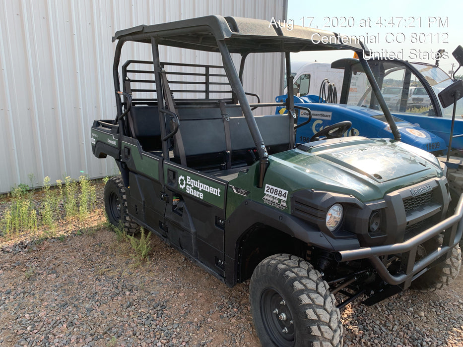 2019 Kawasaki MULE PRO-DX Kawasaki Mule 4x4 Diesel UTV w/Hard Top, Windshield, Beacon, Backup Alarm, ES Keypad/Hardware Installed