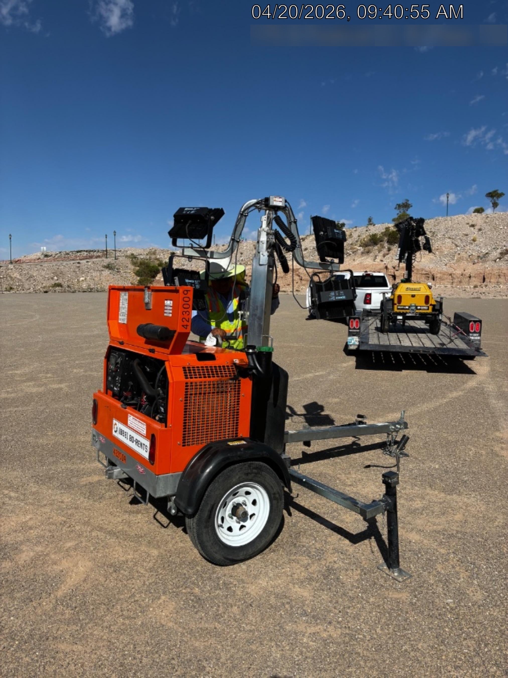 2024 Wanco WLTT-4MM4K Diesel, Deep Sea Controller, Shore Power Plug, Auto Start, (4) 350W LED Floodlights, 4kW Generator, 60 Gal Fuel Tank, 2" Ball, T3
