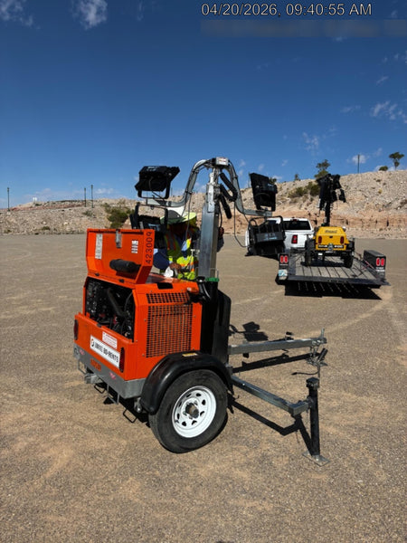 2024 Wanco WLTT-4MM4K Diesel, Deep Sea Controller, Shore Power Plug, Auto Start, (4) 350W LED Floodlights, 4kW Generator, 60 Gal Fuel Tank, 2" Ball, T3