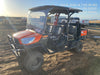 2022 Kubota RTV-X1140W-H Plastic Canopy, Windshield Acrylic Clear, LED Strobe Light, Wire Harness Kit, Back up Alarm