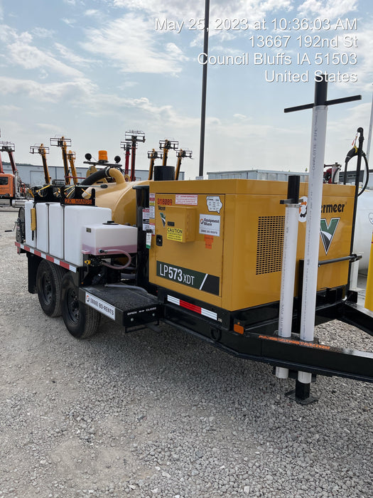 2023 Vac-Tron LP573XDT T4 Koehler Diesel Engine, 500 Gallon Debris Tank, x2 100 Gallon Water Tanks