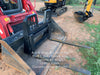 2021 FEMA 72" Skid Steer Forks FEMA