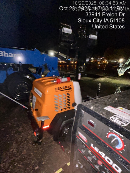 2023 Generac MLT2 Diesel, Flex Switch 120V Input, Powerzone Controller, (4) 320W LED Lights, 4kW Generator, 39.9 Gal Fuel Tank, 2" Ball, T3