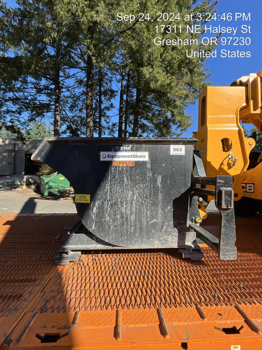 2022 STAR INDUSTRIES M-1820 - Self-Dump Hopper