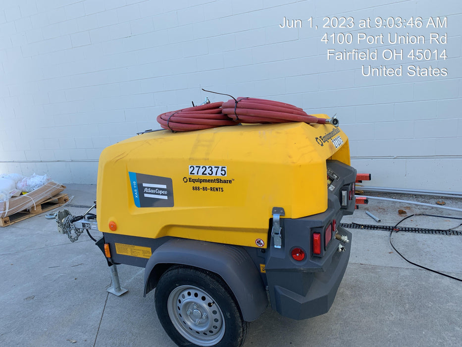 2022 ATLAS COPCO XAS 110