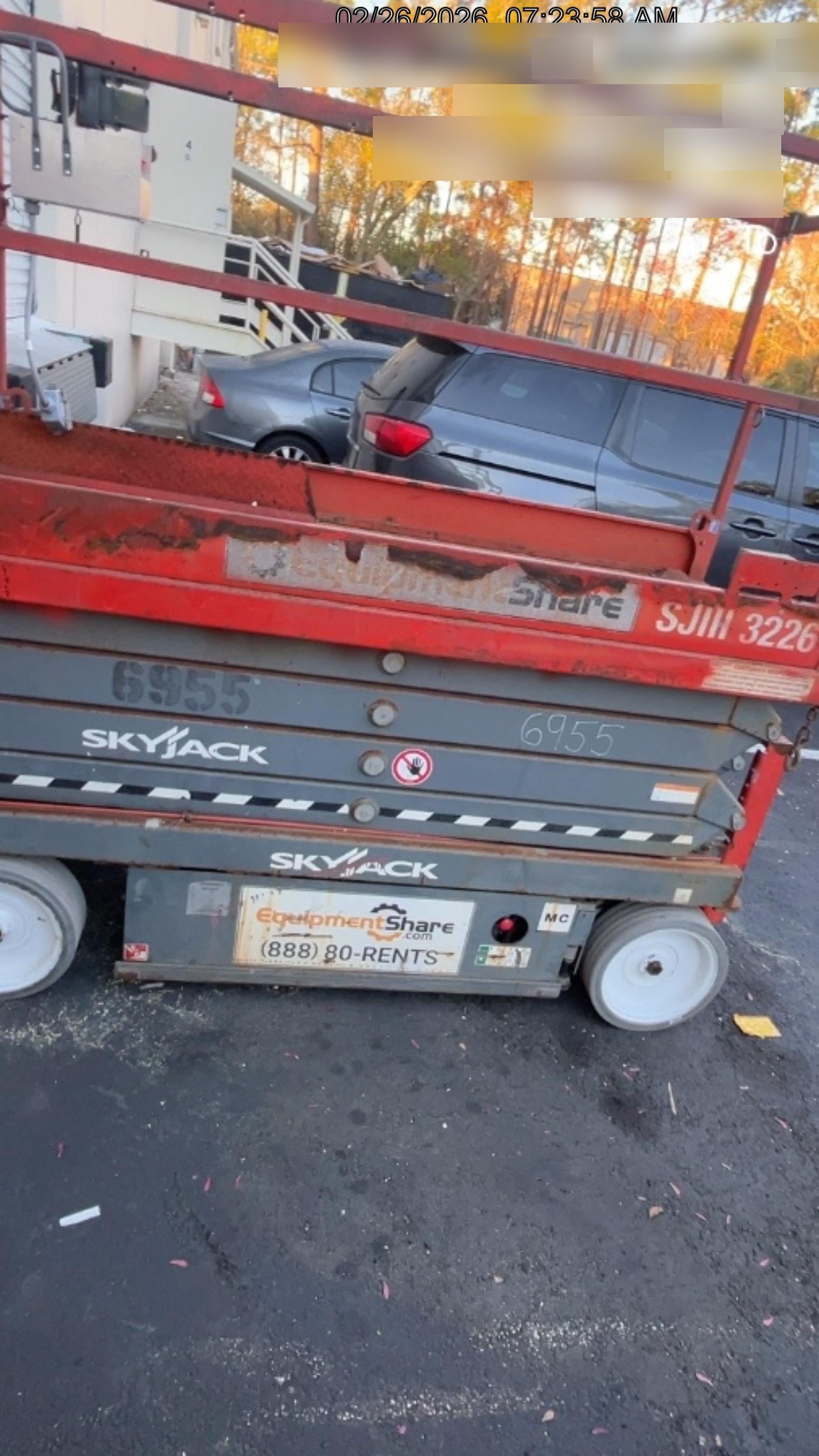 2018 Skyjack SJIII-3226 Skyjack SJIII3226 Scissor Lift w/Trojan Batteries