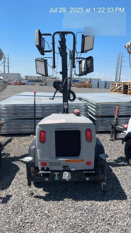 2024 Wacker Neuson LTT4 Diesel, Kohler KDW702, Deep Sea Controller, Auto Start, LED 320W, Bypass Outlet, T3