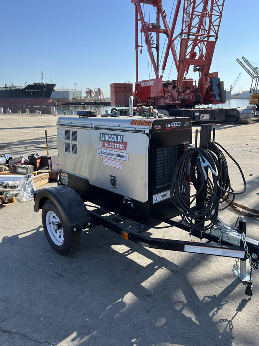 2024 Lincoln Electric LE400 Kubota V1505, Trlr, Cable Rack, Light Kit, ES Decals, T3