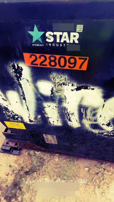 2022 STAR INDUSTRIES M-1820 - Self-Dump Hopper