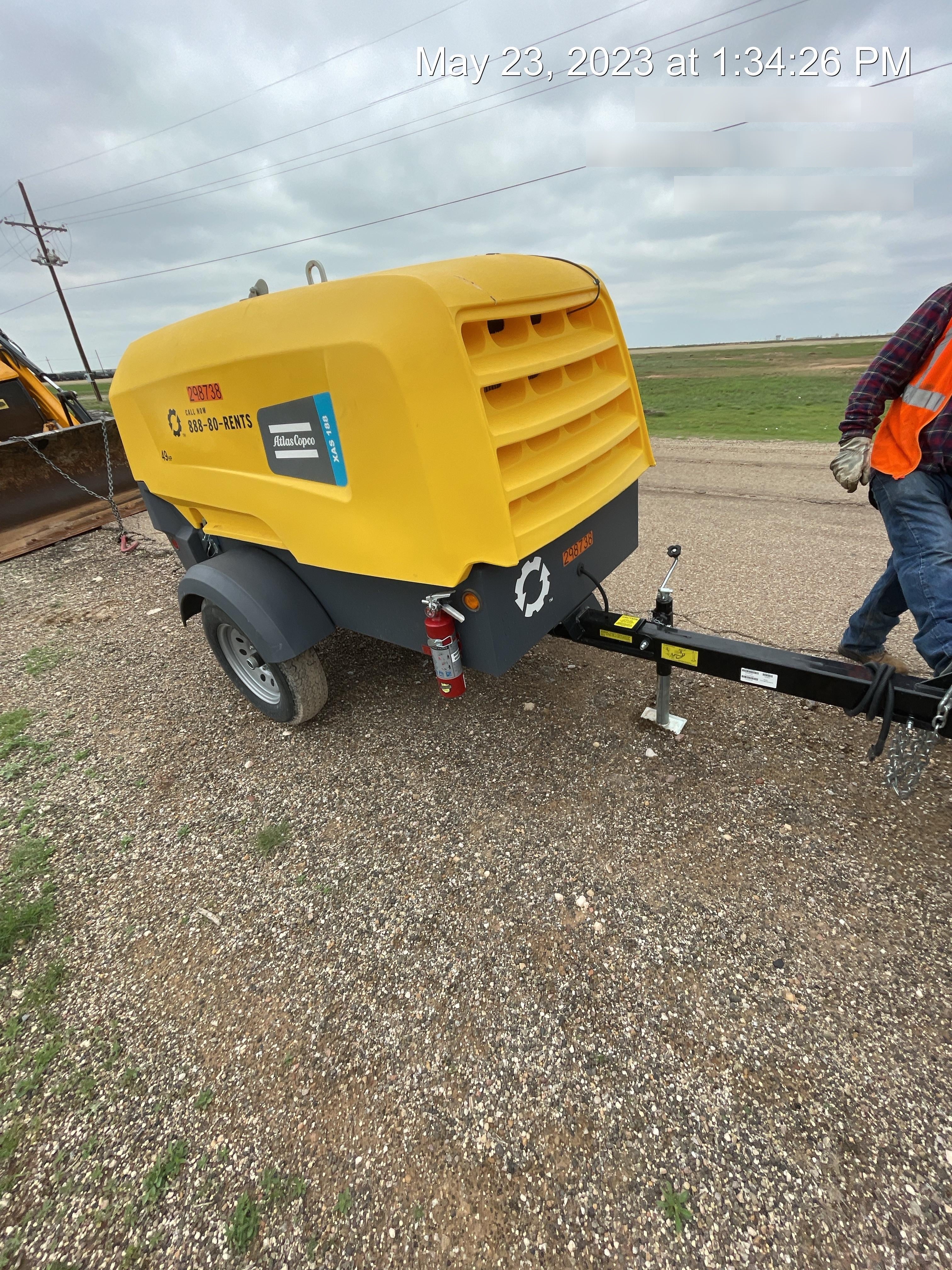 2023 ATLAS COPCO XAS188 CWK