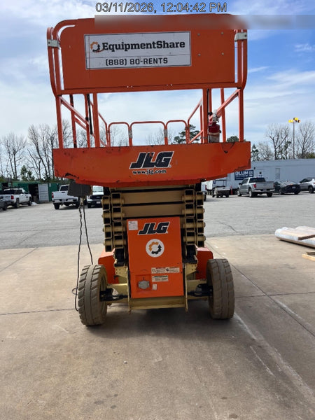 2019 JLG 4069LE Solid Non Marking Tires, Rotating Beacon
