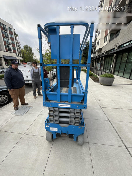 2020 Genie GS-1930 Solid Non Marking Tires, Beacon, Folding rails with half height swing gate, Telematics