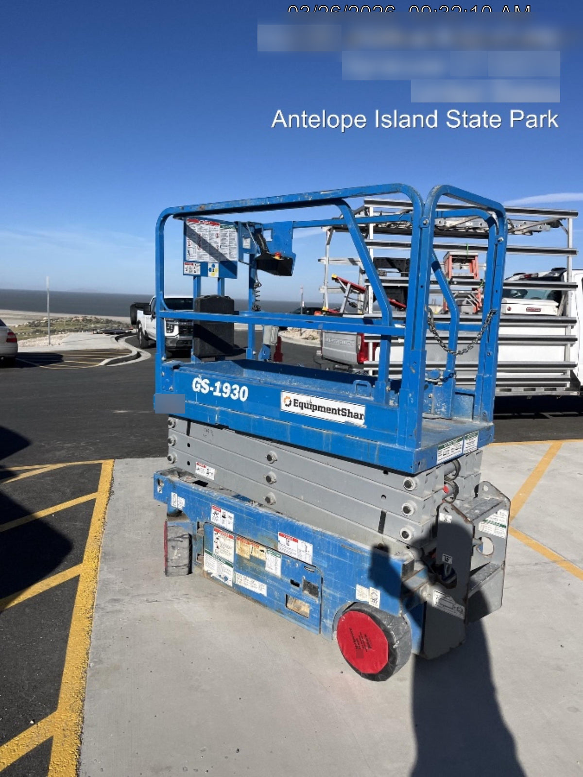 2019 Genie GS-1930 Fixed rails with chain Entry