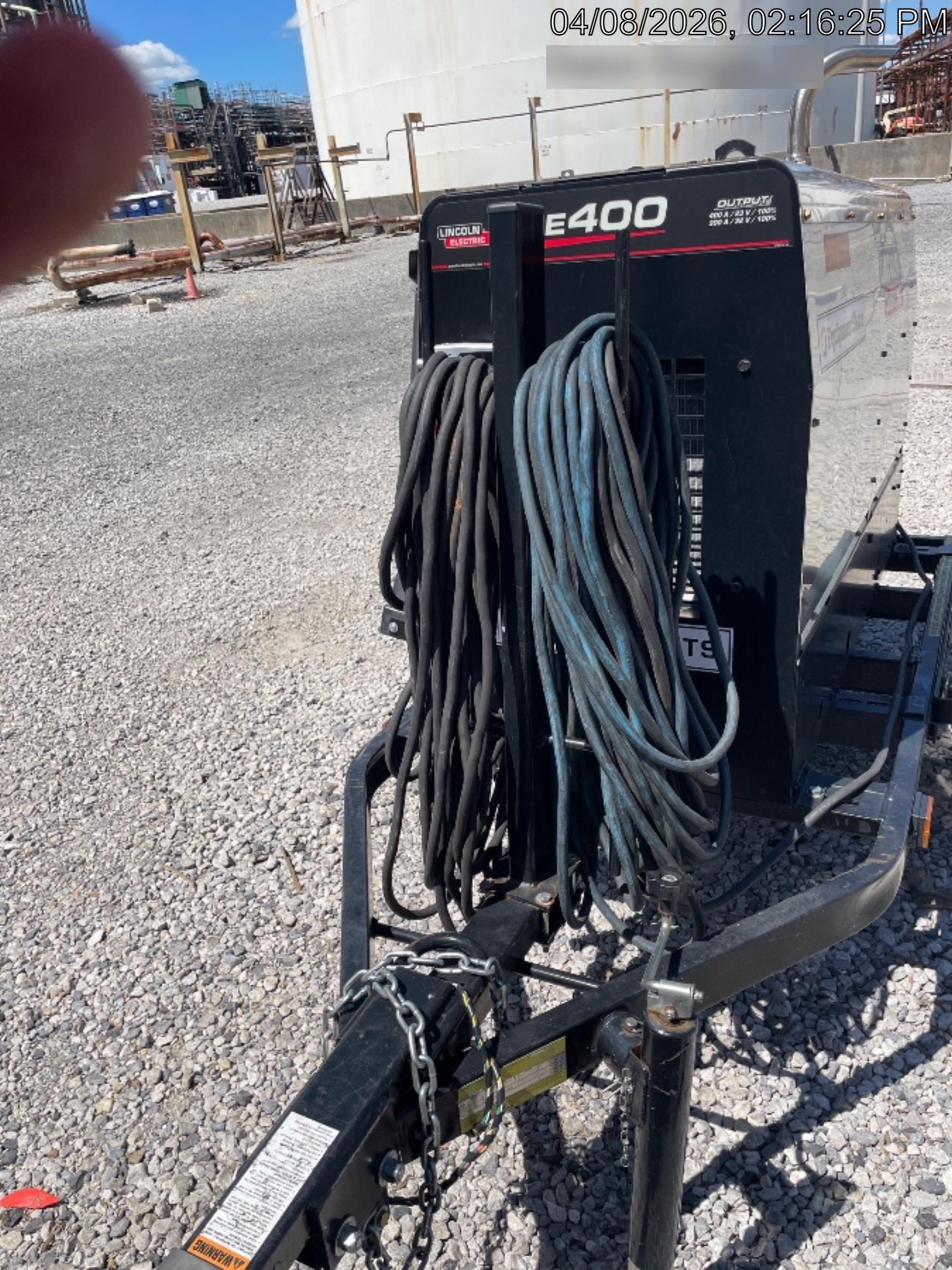 2024 Lincoln Electric LE400 Kubota V1505, Trlr, Cable Rack, Light Kit, ES Decals, T3