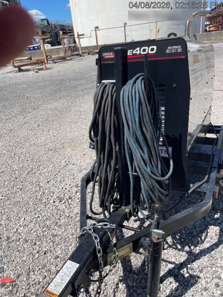 2024 Lincoln Electric LE400 Kubota V1505, Trlr, Cable Rack, Light Kit, ES Decals, T3