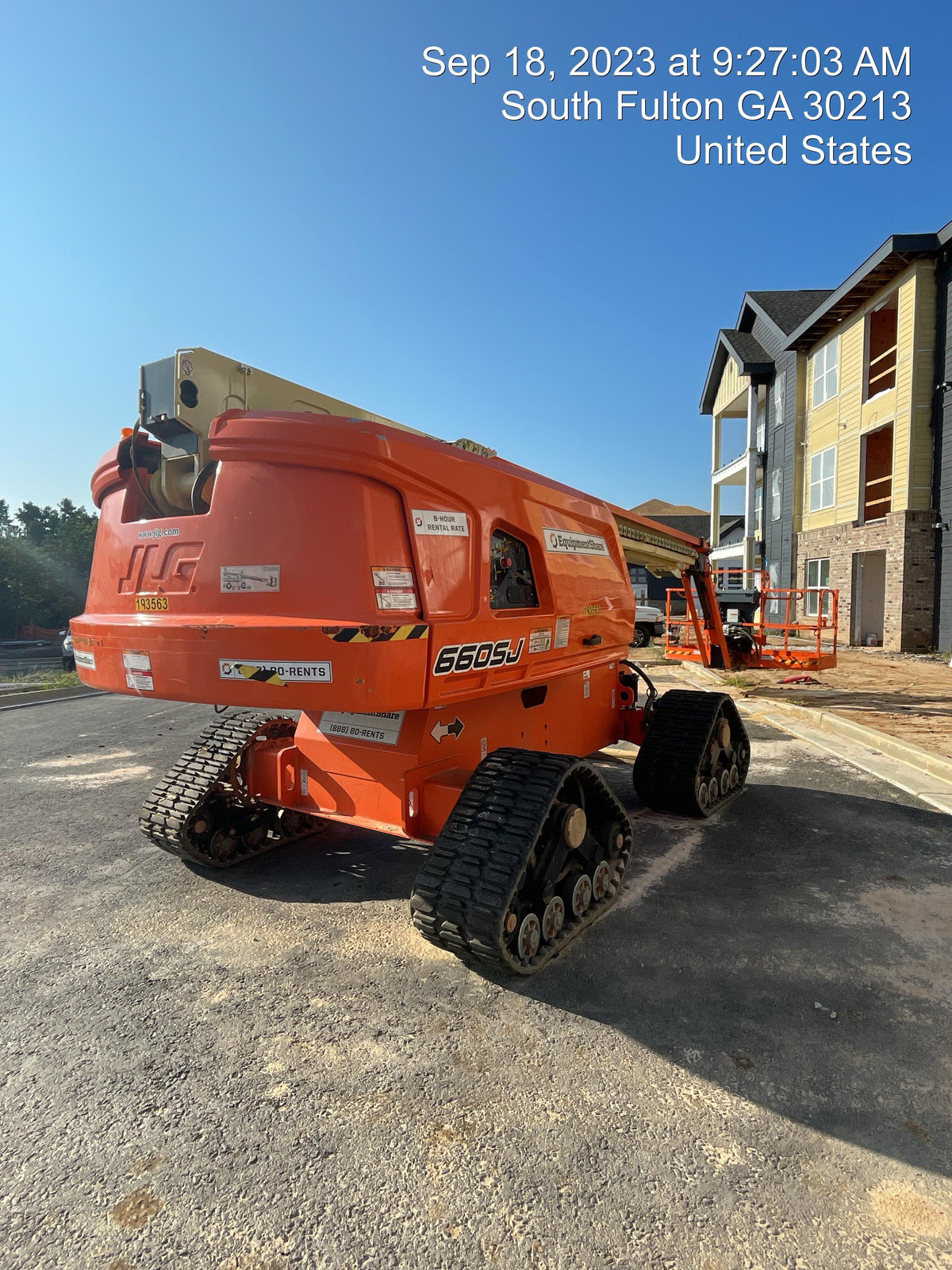 2021 JLG 660SJ Quad Track