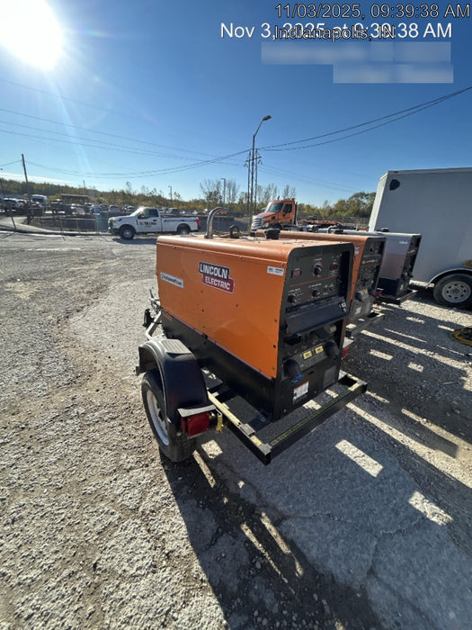 2021 Lincoln Electric Vantage 322 Vantage 322 Ready Pak 3 w/ Decals, ORANGE (includes trailer, cable rack, fender light kit) NO Telematics