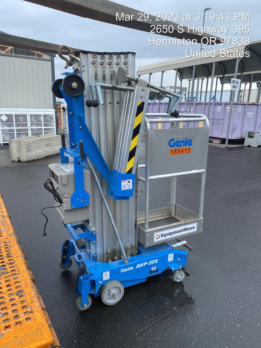 2021 GENIE AWP-30S DC