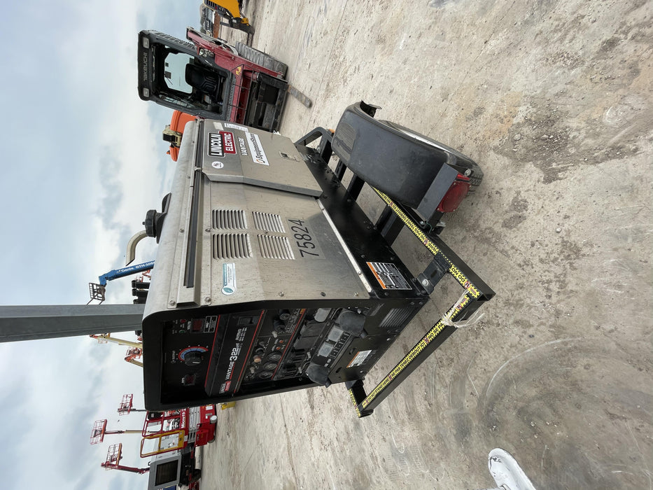 2020 Lincoln Electric Vantage 322 Welder Ready-Pak 3, w/ GPS & Decals (includes trailer, cable rack, fender light kit)
